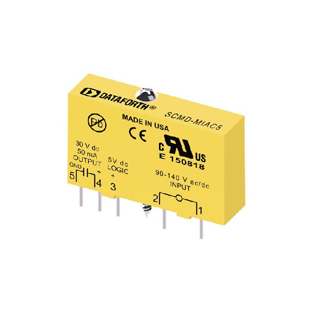 Dataforth SCMD-MIAC5 隔離微型數(shù)字輸入模塊