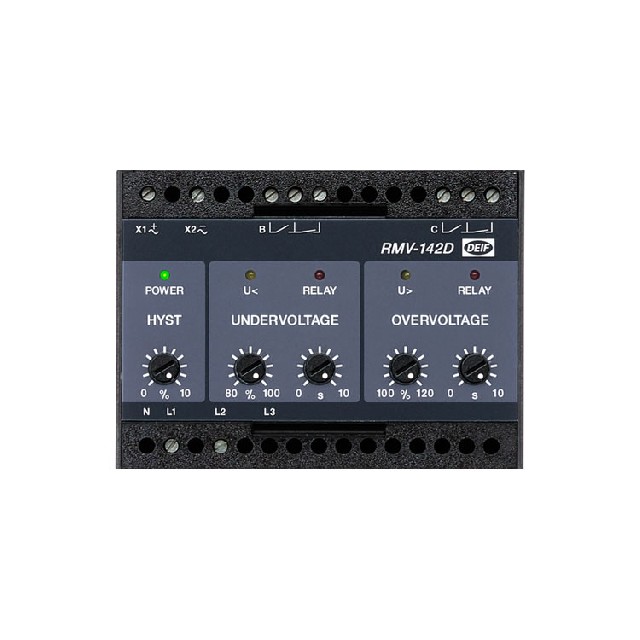 DEIF RMV-112D 過壓/欠壓繼電器 保護電壓繼電器